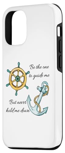 iPhone 15 Nautical Shipwheel Anchor Guide Case
