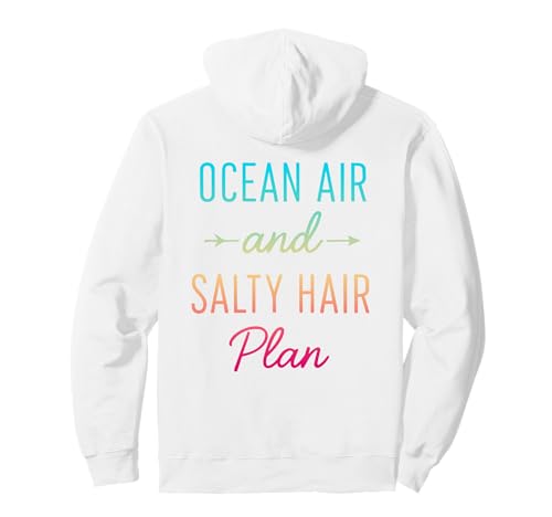 Ocean Air Salty Hair Pullover Hoodie
