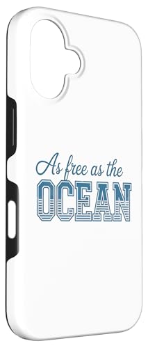 Free As The Ocean Case for iPhone 16