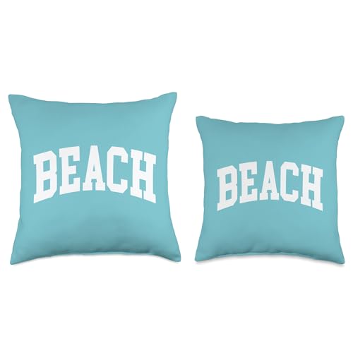 Beach Throw Pillow