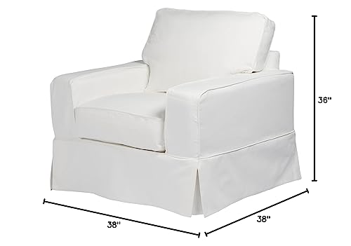 Sunset Trading SU-108520-391081 Americana Slipcovered Chair