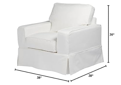 Sunset Trading SU-108520-391081 Americana Slipcovered Chair