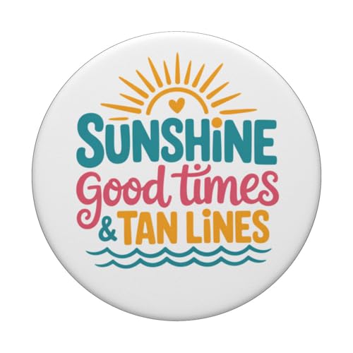 Sunshine Good Times & Tan Lines PopSockets Adhesive PopGrip