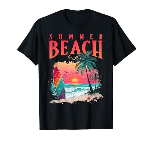 Summer Beach Surf T-Shirt
