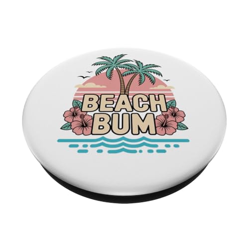 Beach Bum PopSockets Adhesive PopGrip