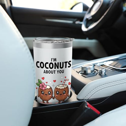 I'm Coconuts About You Stainless Steel Insulated Tumbler