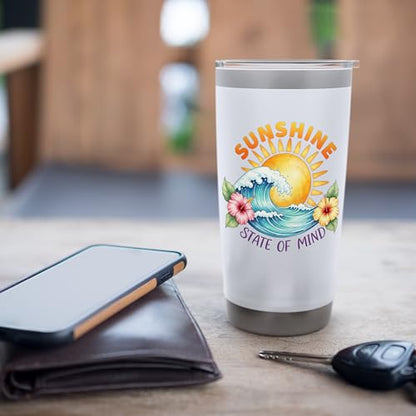 Sunshine State Of Mind Stainless Steel Insulated Tumbler