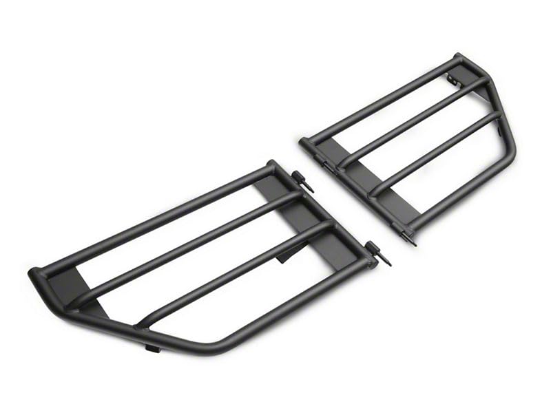 Barricade Tubular Adventure Doors; Rear Compatible for 18-25 Jeep Wrangler JL 4-Door