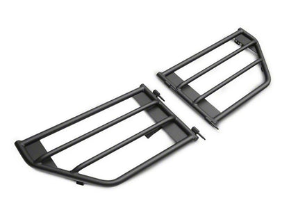 Barricade Tubular Adventure Doors; Rear Compatible for 18-25 Jeep Wrangler JL 4-Door