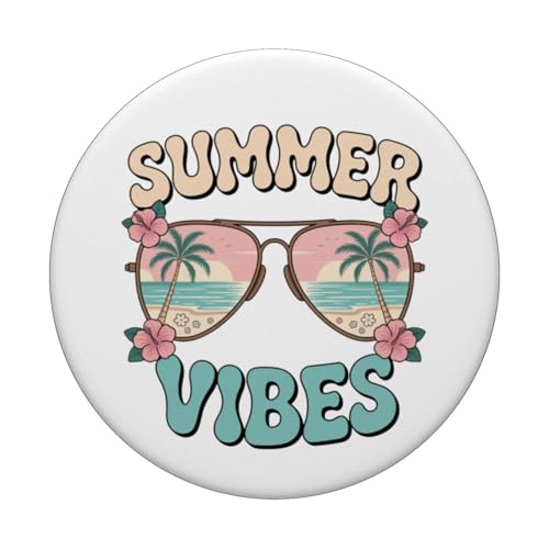 Summer Vibes Tropical PopSockets Adhesive PopGrip