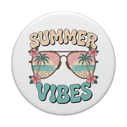 Summer Vibes Tropical PopSockets Adhesive PopGrip
