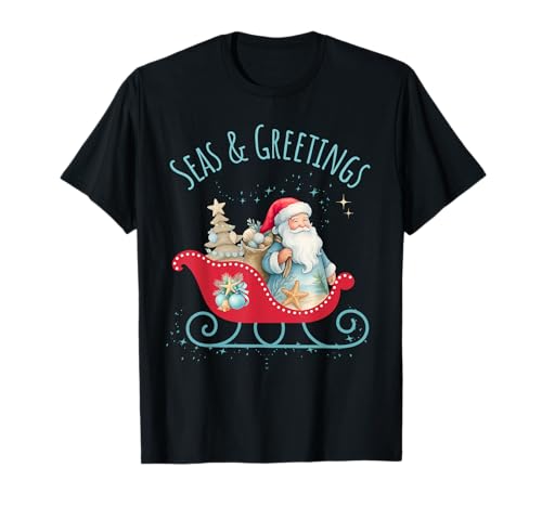 Seas & Greetings Beachy Christmas T-Shirt
