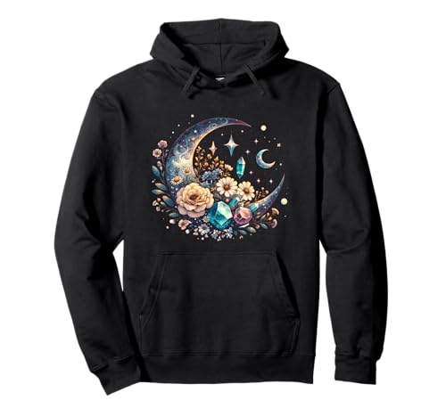 Women's Celestial Moon Pullover Hoodie