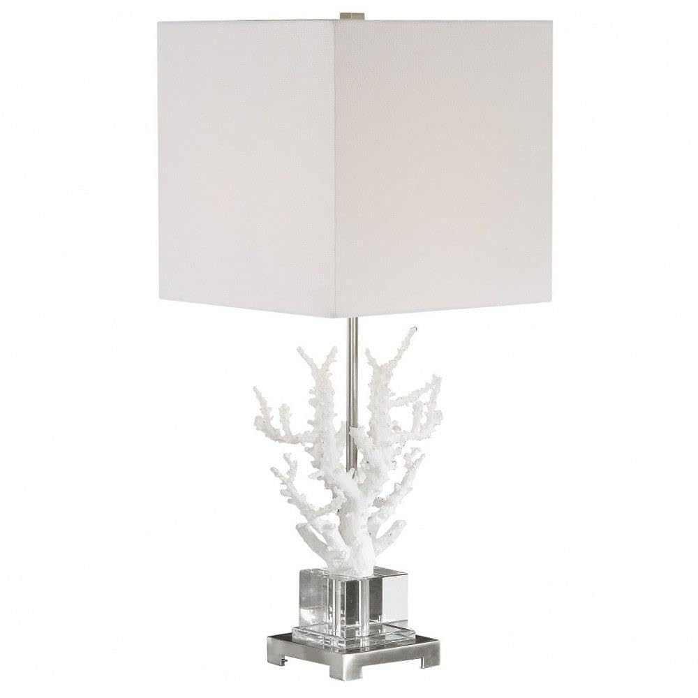 Uttermost Corallo White Coral Branch Buffet Table Lamp
