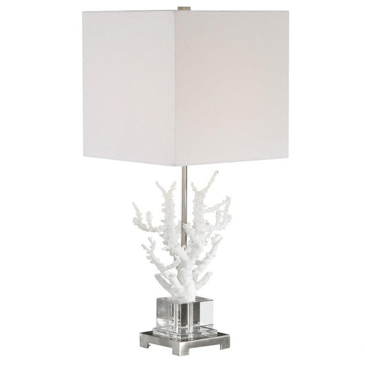 Uttermost Corallo White Coral Branch Buffet Table Lamp