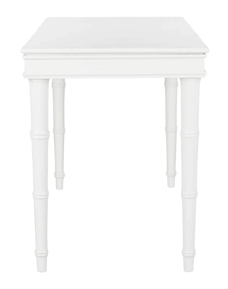 Safavieh Home Office Noely Modern Coastal White 1-drawer Writing Desk