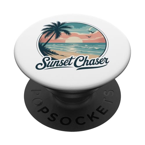 Tropical Beach Sun PopSockets Adhesive PopGrip