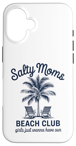 Salty Mom's Beach Club Case for iPhone 16