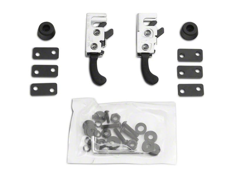 Barricade Tubular Adventure Doors; Rear Compatible for 18-25 Jeep Wrangler JL 4-Door
