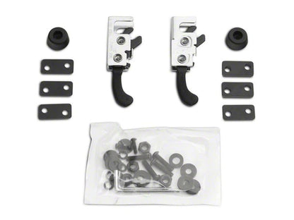 Barricade Tubular Adventure Doors; Rear Compatible for 18-25 Jeep Wrangler JL 4-Door