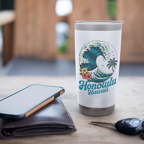 Honolulu Hawaii Stainless Steel Insulated Tumbler
