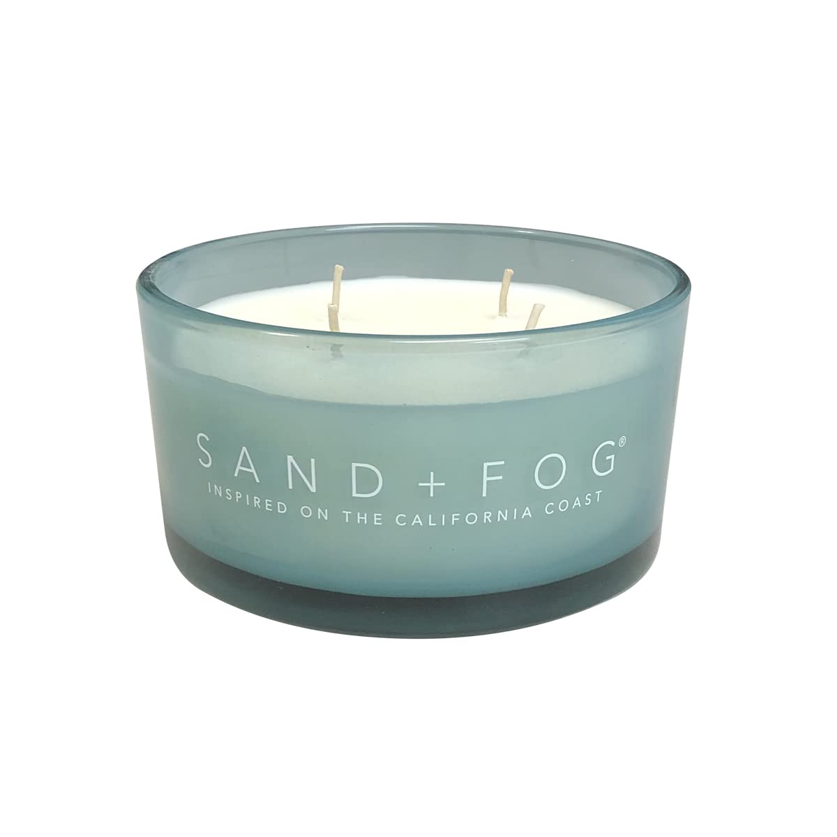 Sand + Fog Scented Candle- California Beach House -Additional Scents and Sizes–100% Cotton Lead-Free Wick-Luxury Air Freshening Jar Candles-Perfect Home Décor for Cocktail Table– 23oz