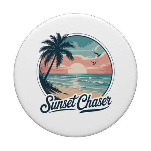 Tropical Beach Sun PopSockets Adhesive PopGrip