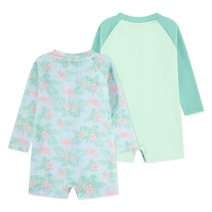 2-Pack Long Sleeve Rash Guard Coverall
