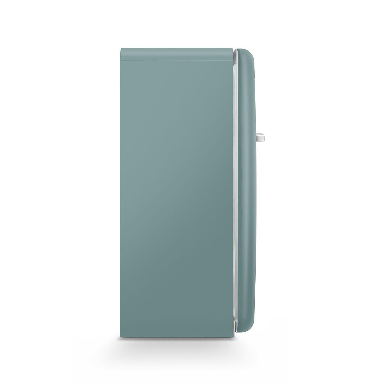 Smeg Retro Style FAB28 50s Style Refrigerator, Right Hinge, Matte Jade – 9.93 Cu. Ft. – Made in Italy