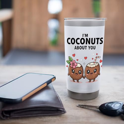 I'm Coconuts About You Stainless Steel Insulated Tumbler