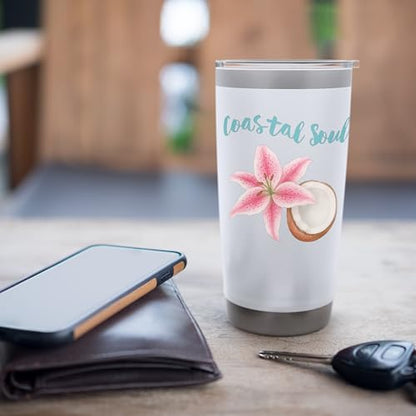 Coastal Soul Vintage Stainless Steel Insulated Tumbler