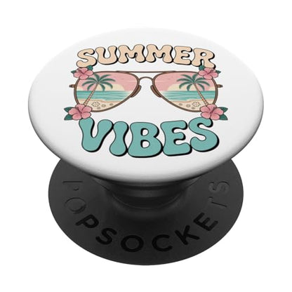 Summer Vibes Tropical PopSockets Adhesive PopGrip