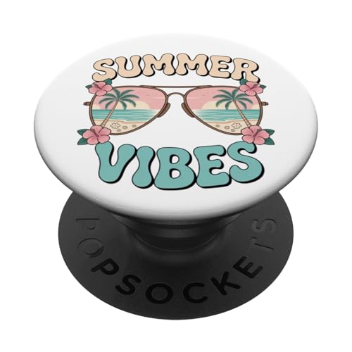 Summer Vibes Tropical PopSockets Adhesive PopGrip