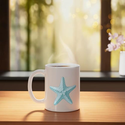 Coastal Starfish Ceramic Mug
