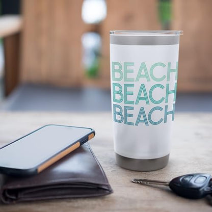 Beach Stainless Steel Insulated Tumbler