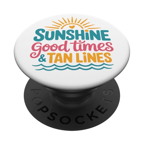 Sunshine Good Times & Tan Lines PopSockets Adhesive PopGrip