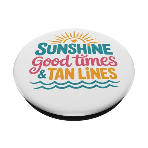 Sunshine Good Times & Tan Lines PopSockets Adhesive PopGrip