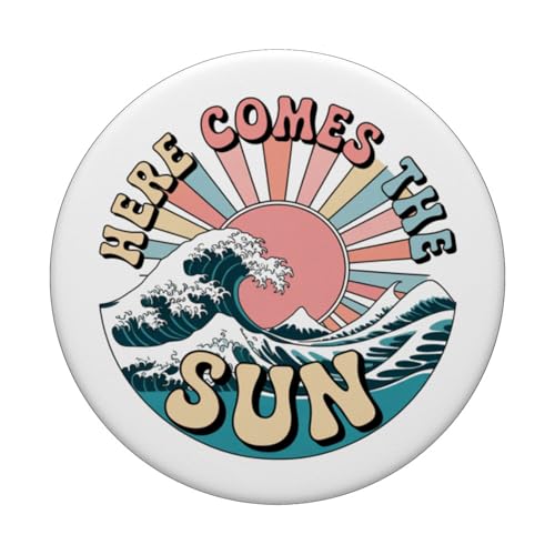 Summer Beach Wave PopSockets Adhesive PopGrip