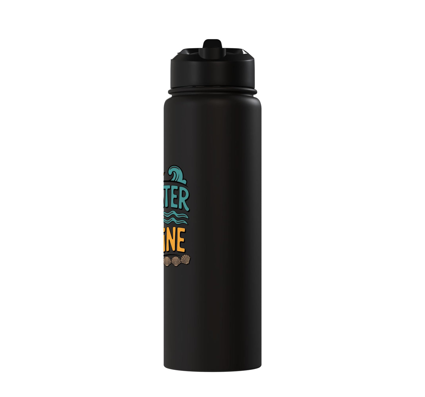 Saltwater And Sunshine Stainless Steel Insulated Water Bottle