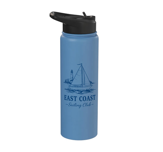 East Coast Sailing Club Stainless Steel Insulated Water Bottle