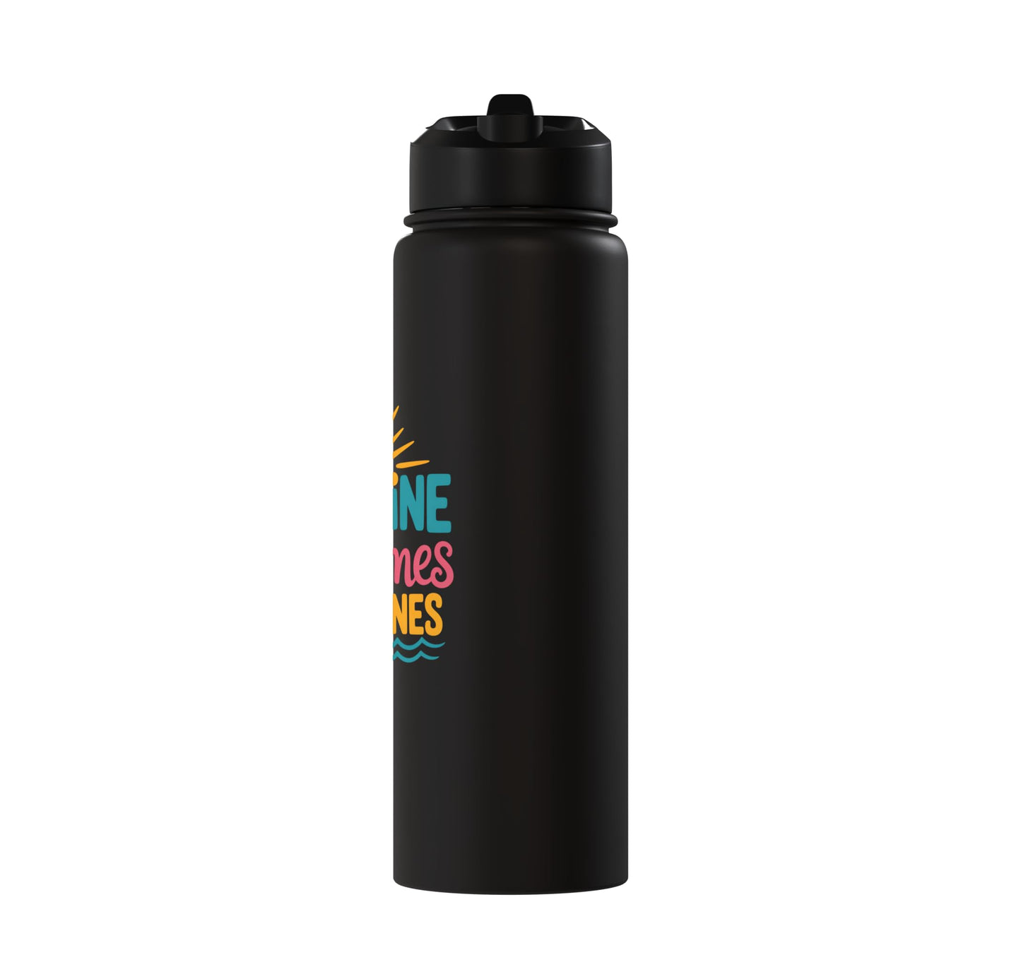 Sunshine Good Times & Tan Lines Stainless Steel Insulated Water Bottle