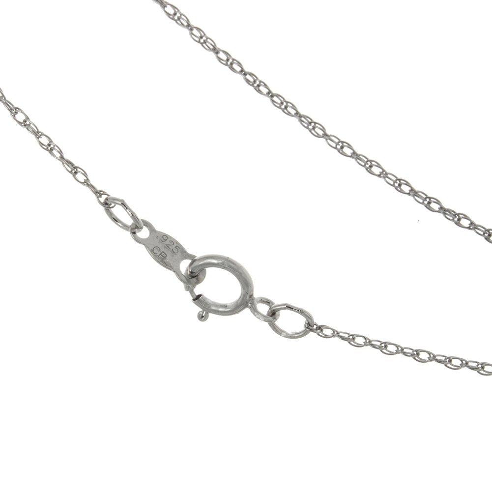 925 Sterling Silver Nautical Charm Necklace Pendant with Chain, DC Scallop, Starfish, Sand Dollar Cluster