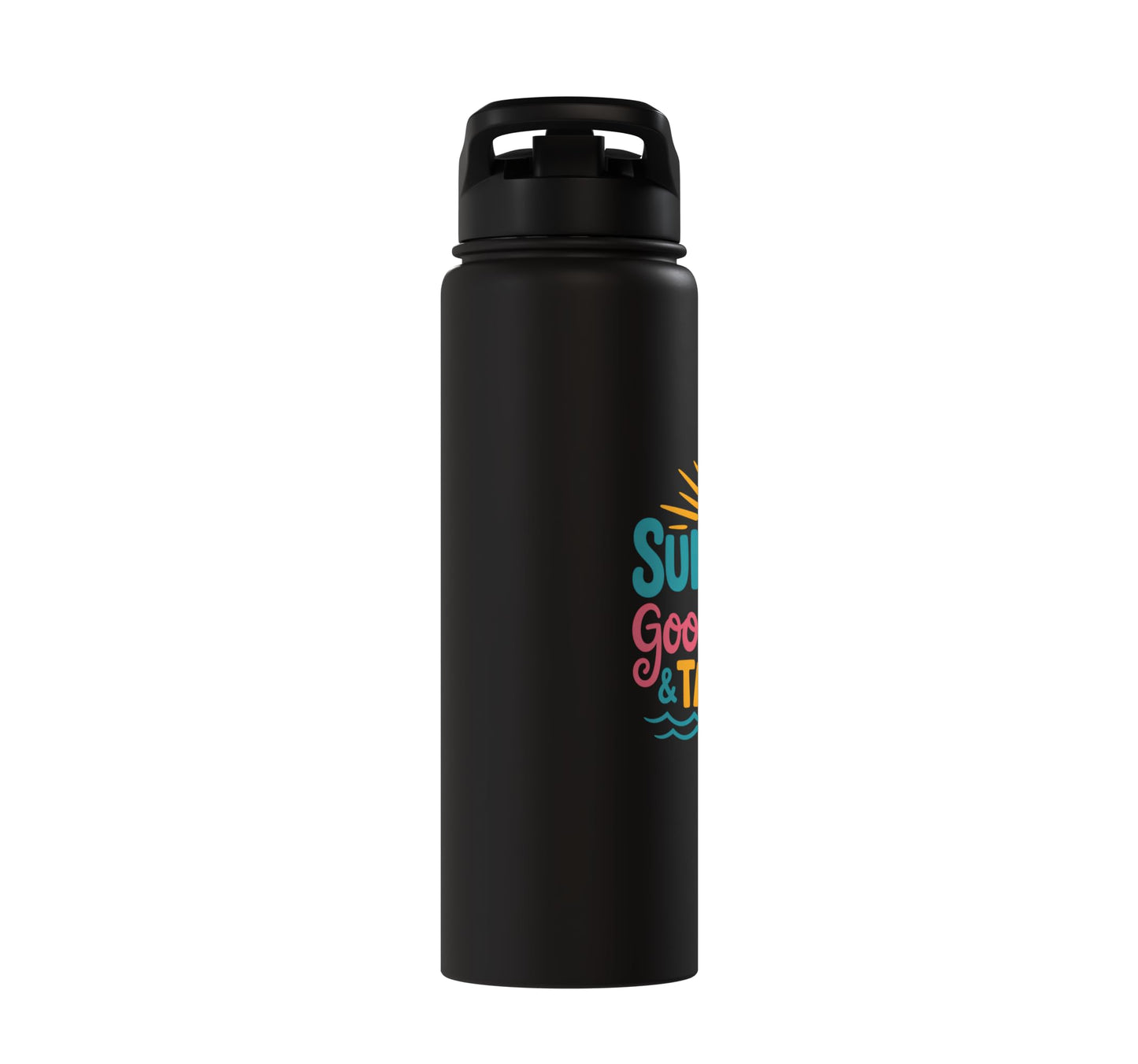 Sunshine Good Times & Tan Lines Stainless Steel Insulated Water Bottle