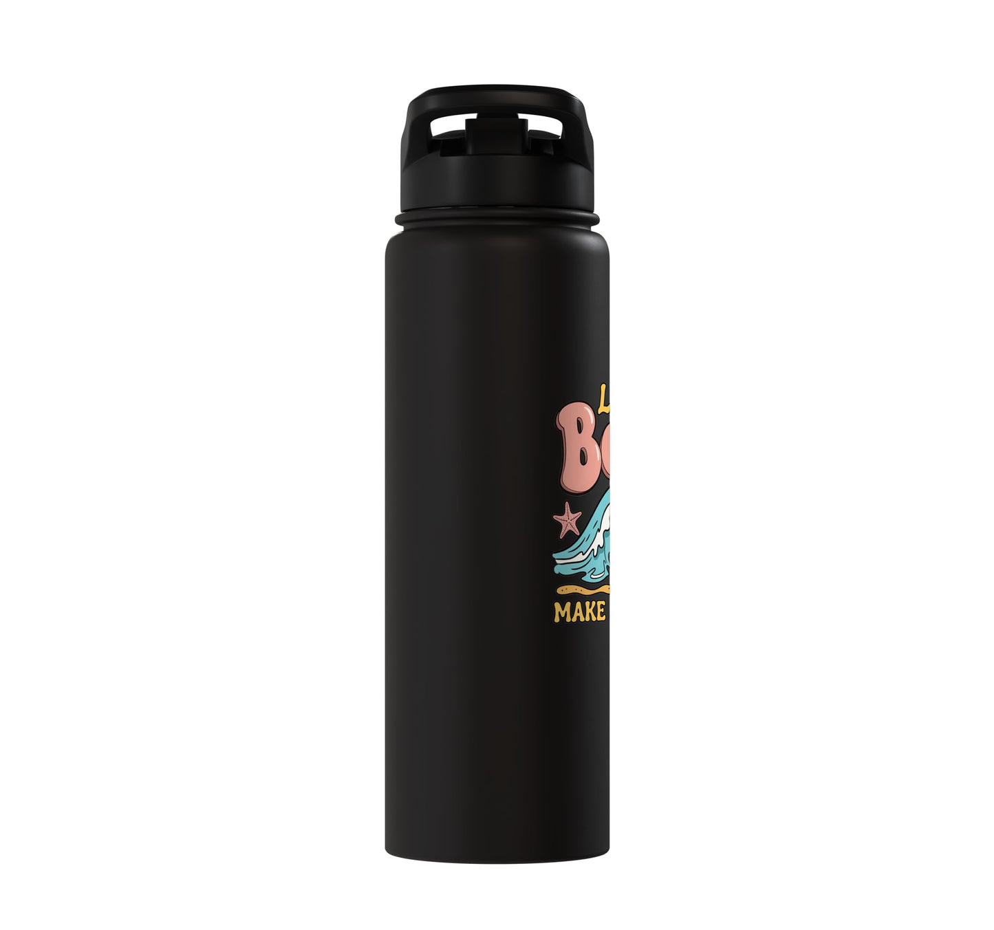 Beach Life Coastal Stainless Steel Insulated Water Bottle