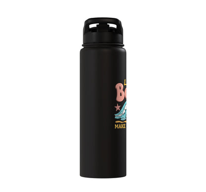 Beach Life Coastal Stainless Steel Insulated Water Bottle