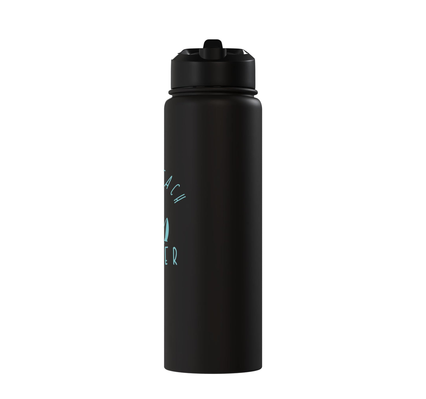 Beach Forever Funny Stainless Steel Insulated Water Bottle
