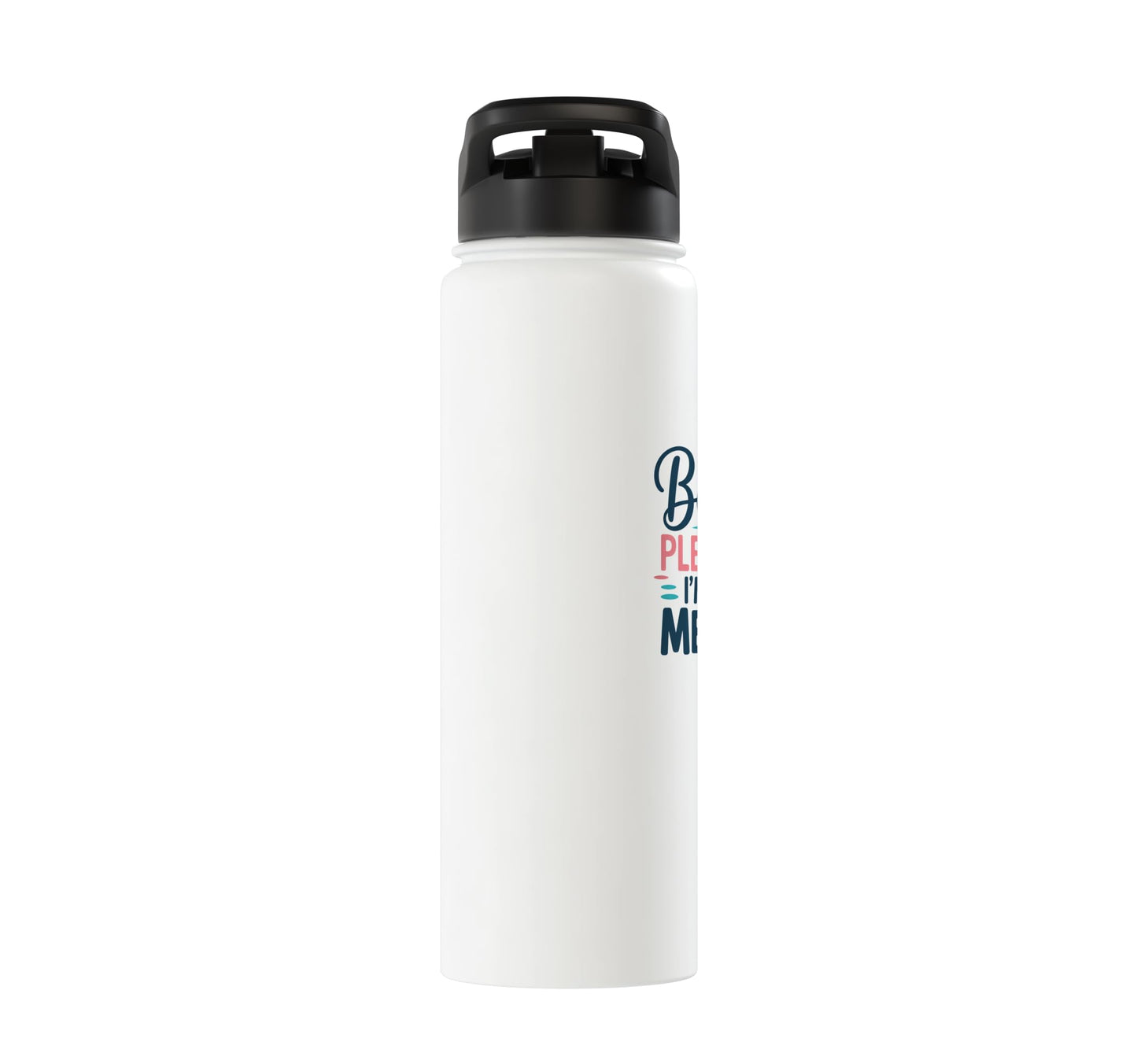 Beach Please Mermaid Aesthetic Stainless Steel Insulated Water Bottle