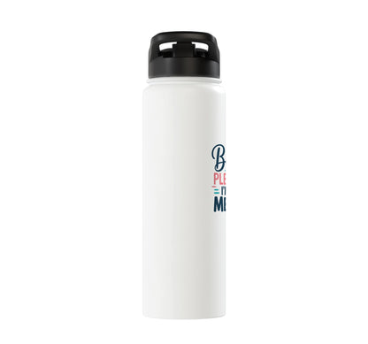 Beach Please Mermaid Aesthetic Stainless Steel Insulated Water Bottle