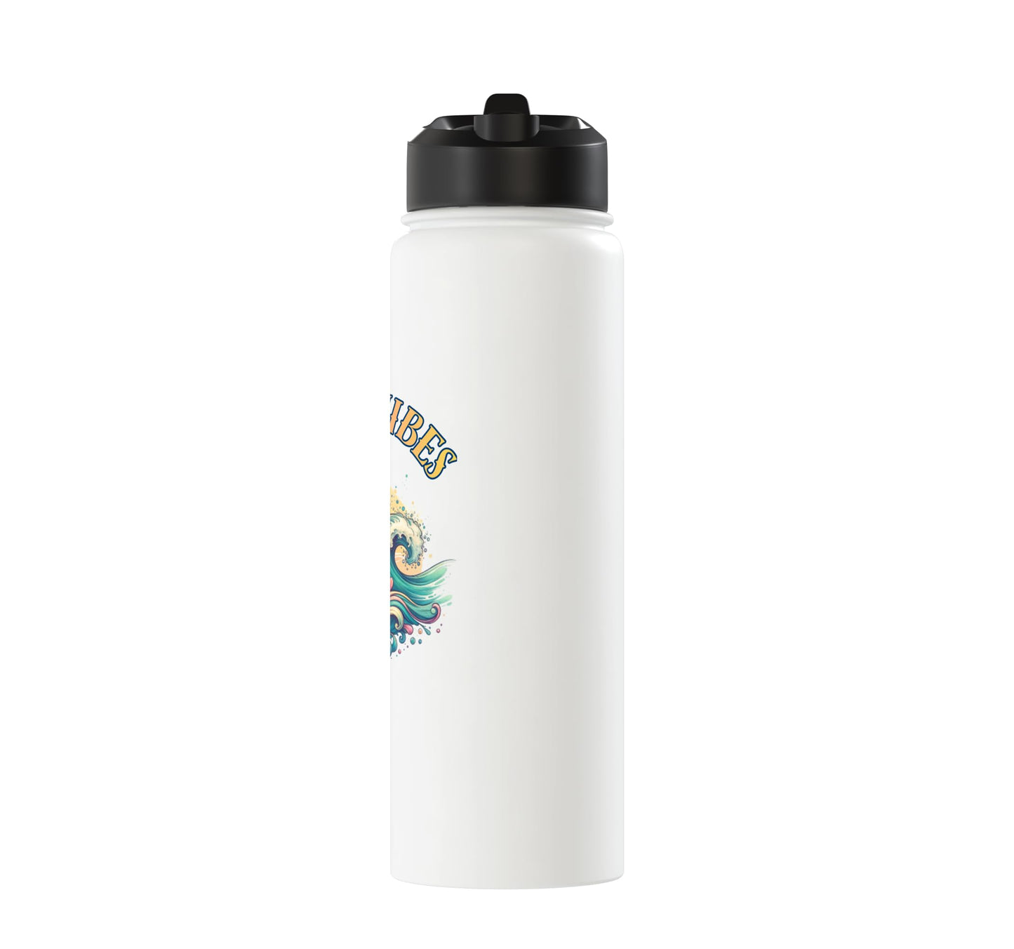 Beach Vibes Stainless Steel Insulated Water Bottle