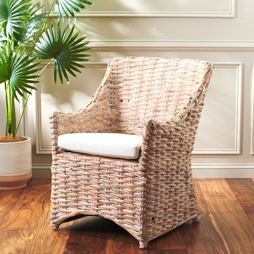 Safavieh Home Collection FOX6505 Chair, White